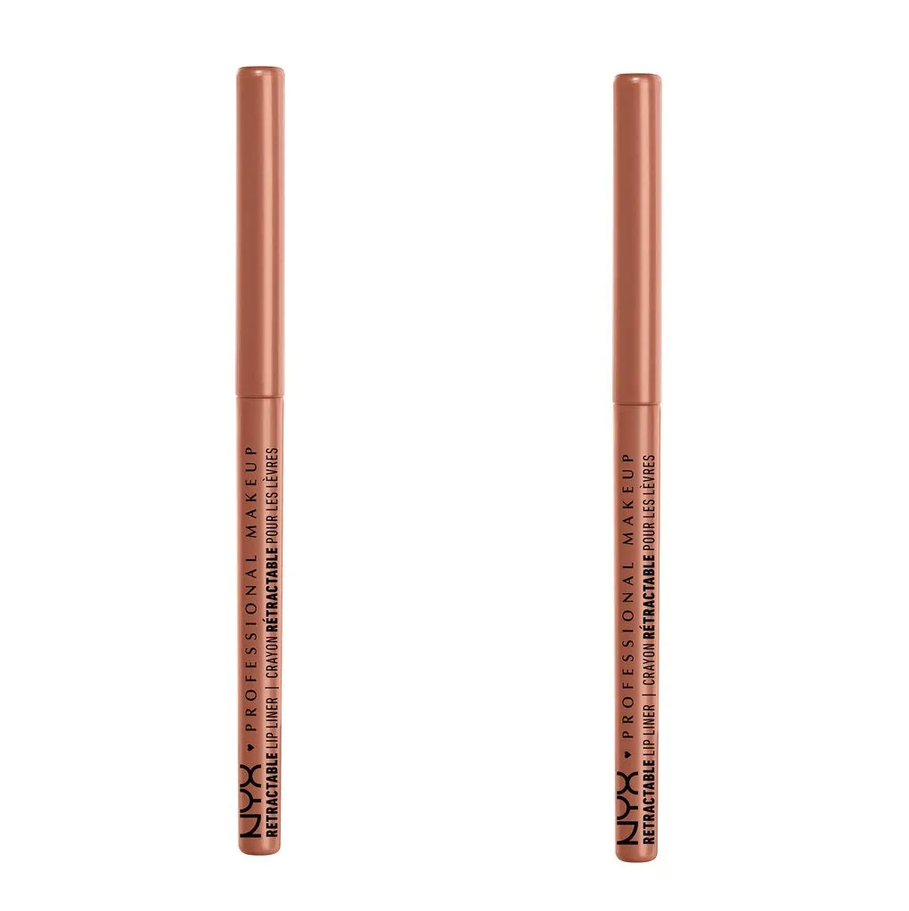 Pack of 2 NYX Professional Makeup Retractable Mechanical Lip Liner, Nude MPL10