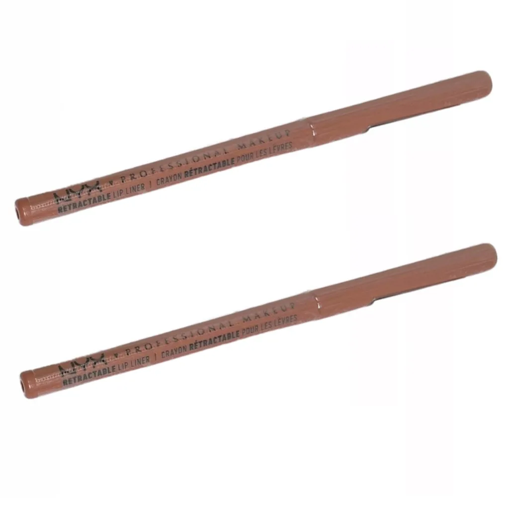 Pack of 2 NYX Professional Makeup Retractable Mechanical Lip Liner, Vanilla Sky MPL13