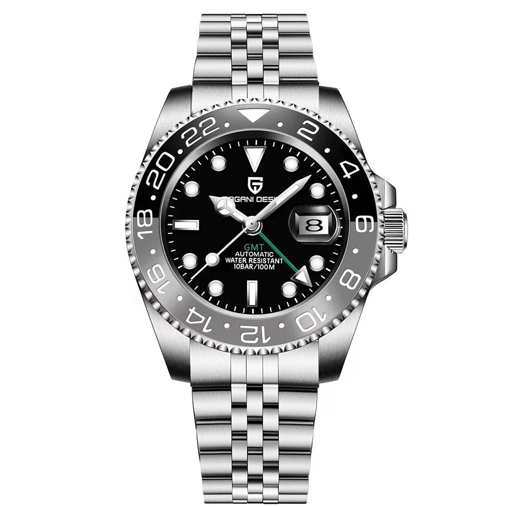 PAGANI DESIGN Luxury Men's GMT Mechanical Watch