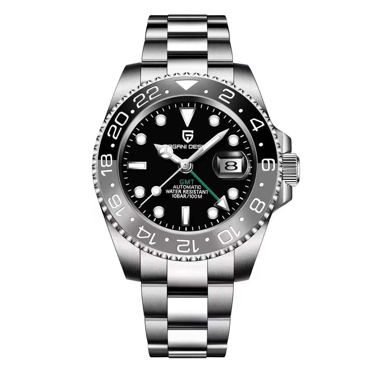 PAGANI DESIGN Luxury Men's GMT Mechanical Watch