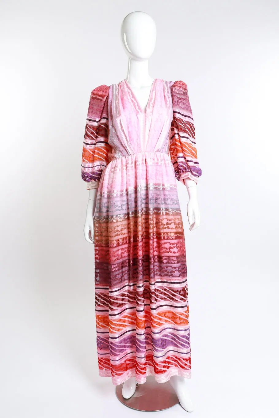 Paisley Stripe Dress