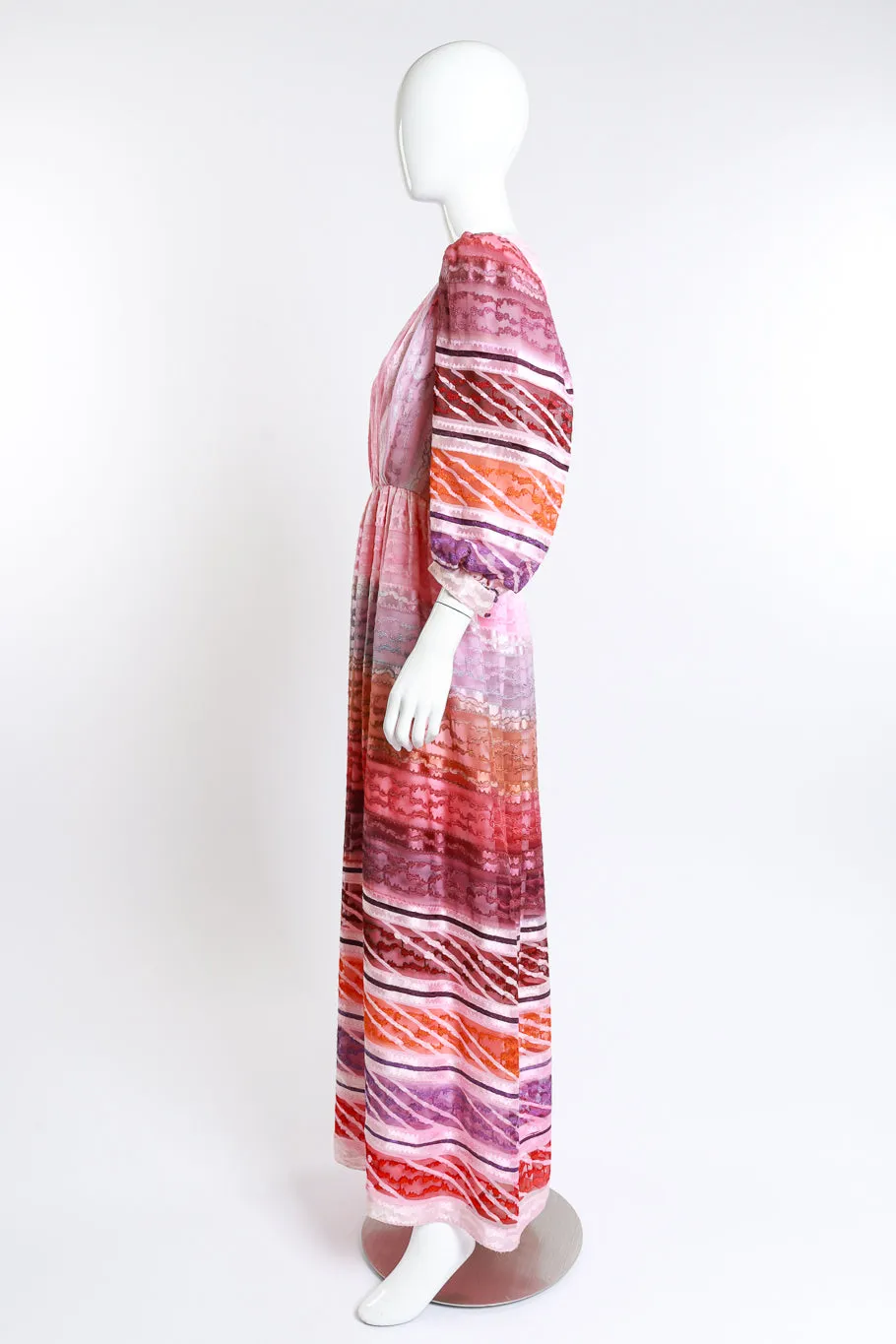 Paisley Stripe Dress