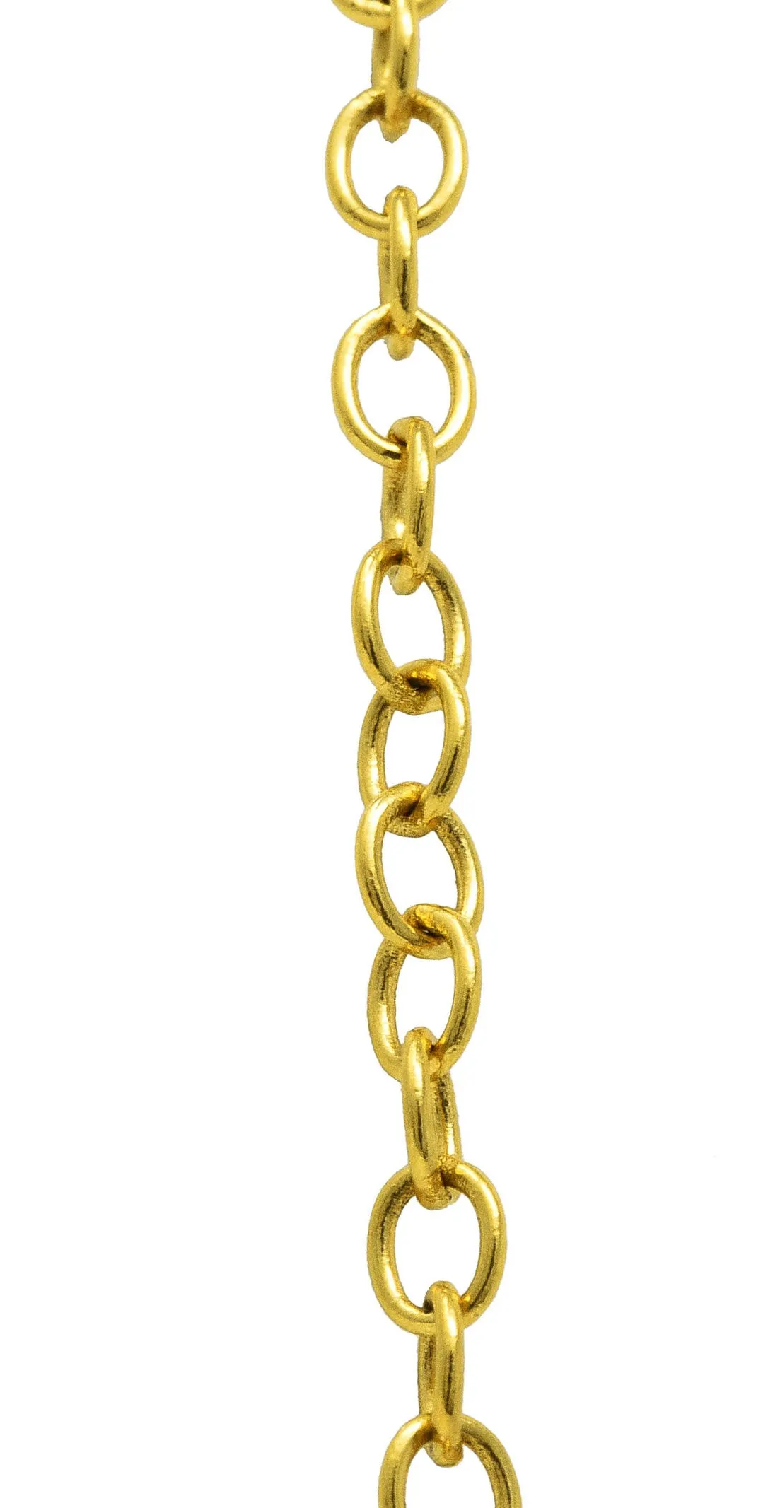 Paloma Picasso Tiffany & Co. Crystal Quartz 18 Karat Yellow Gold Pendant Necklace