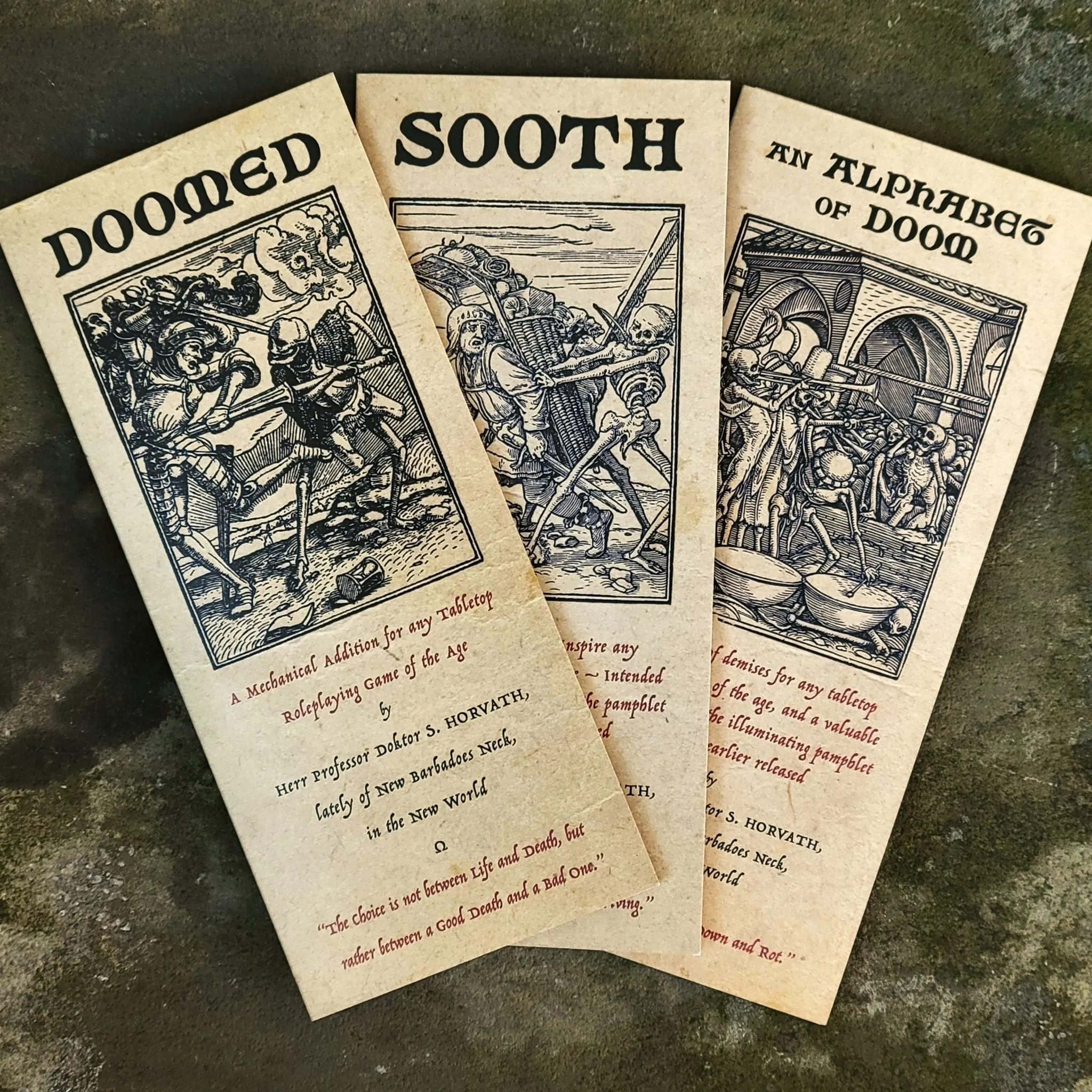 Pamphlets of Doom!   PDF (also of doom)