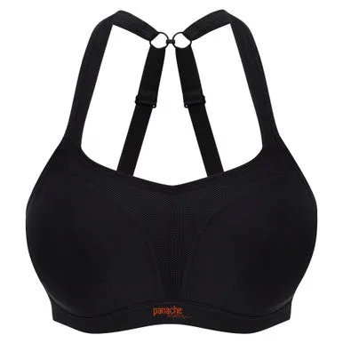 Panache Sports Wired Bra Black