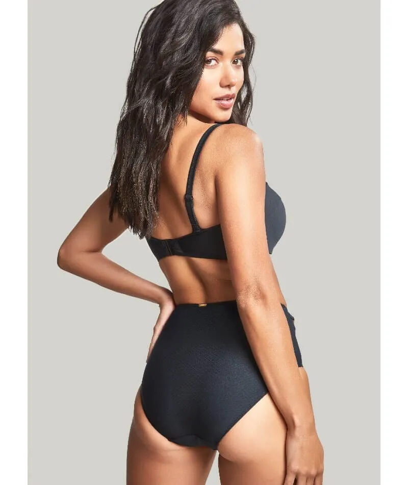 Panache Swimwear Marianna D-H Cup Bandeau Bikini Top - Black
