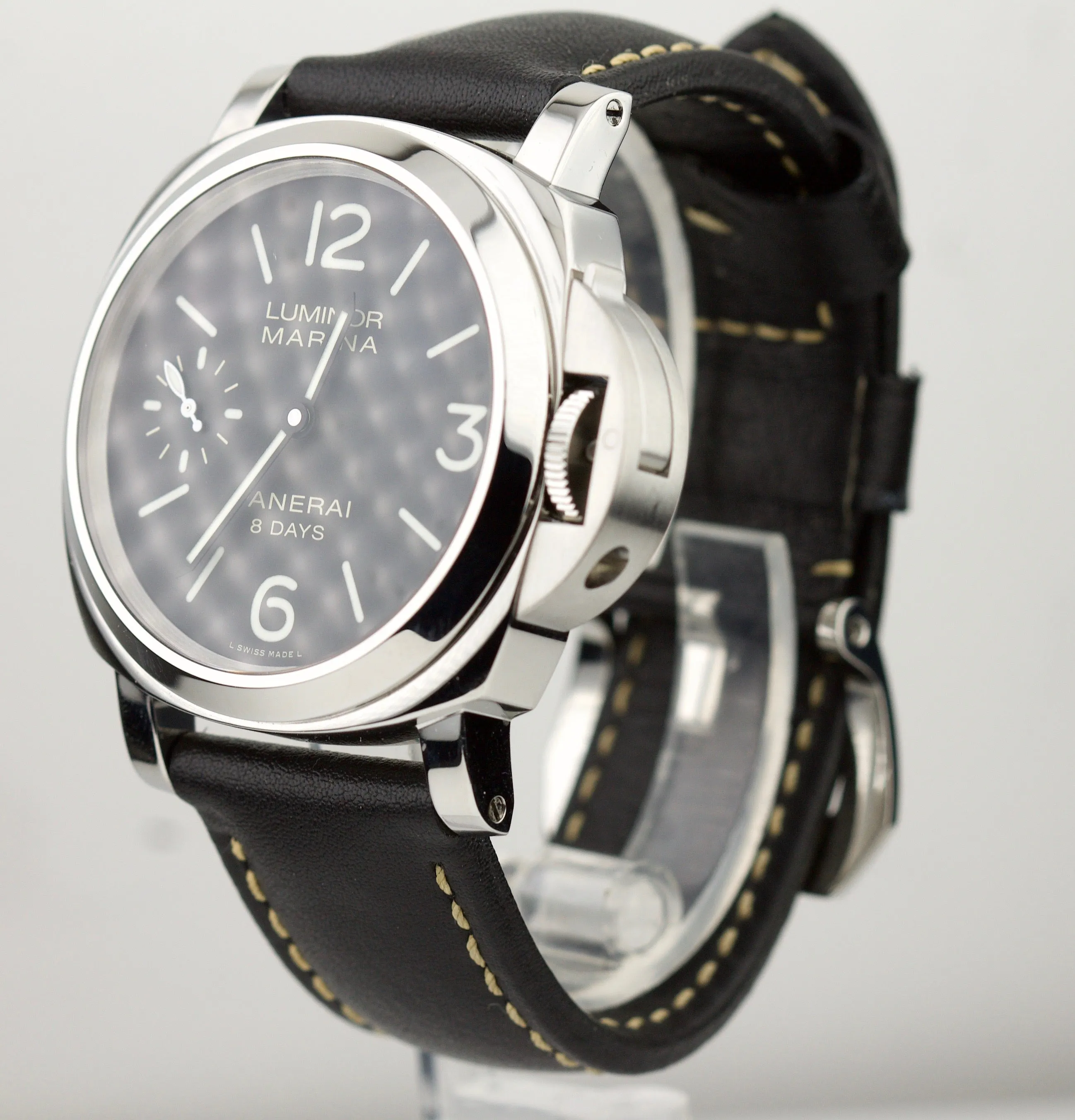 Panerai Luminor Marina 8 Days Acciaio PAM 510 44mm Stainless Watch PAM00510