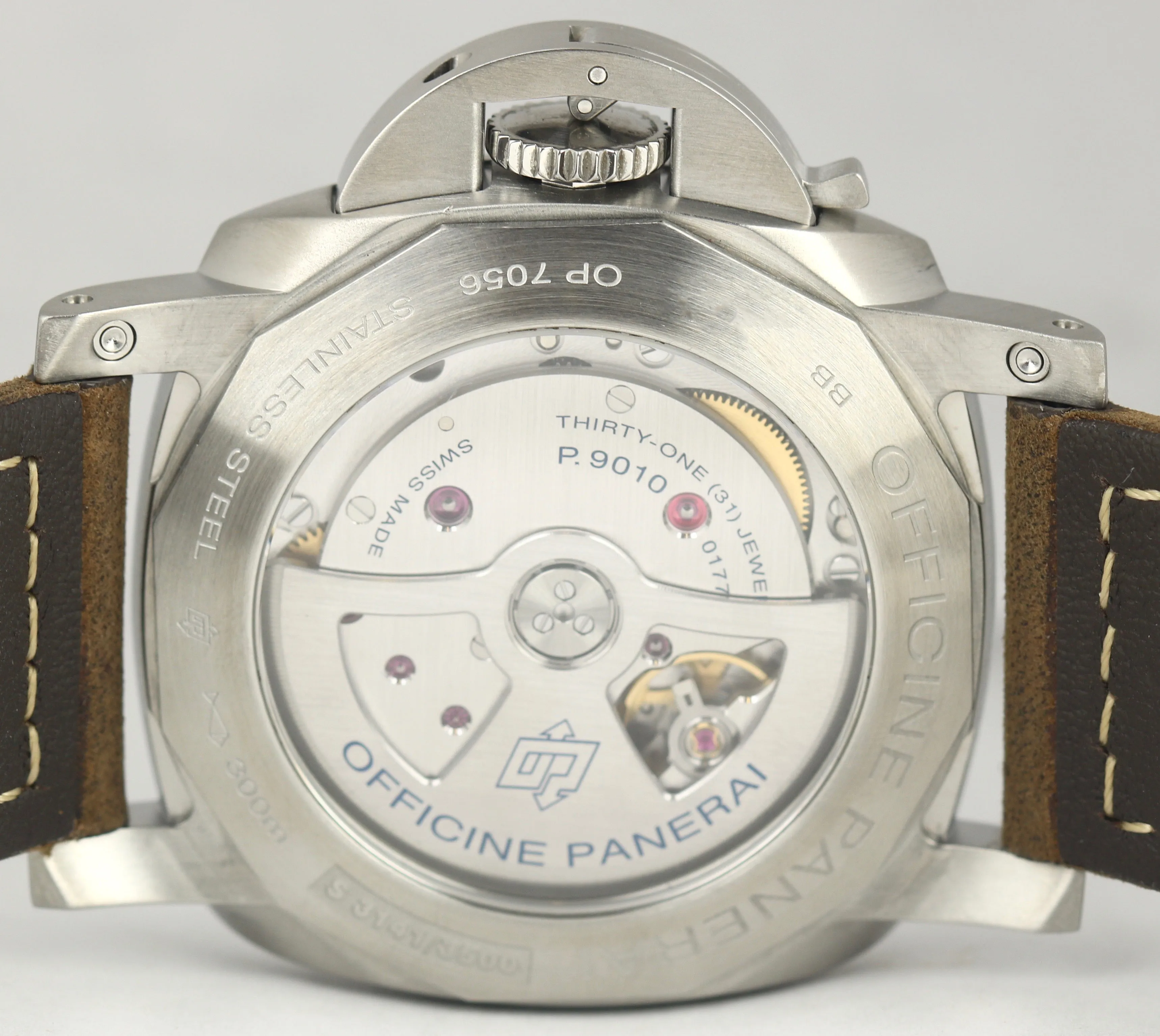 Panerai Luminor Marina PAM01351 PAM 1351 Auto Brown Titanium 44mm Date Watch