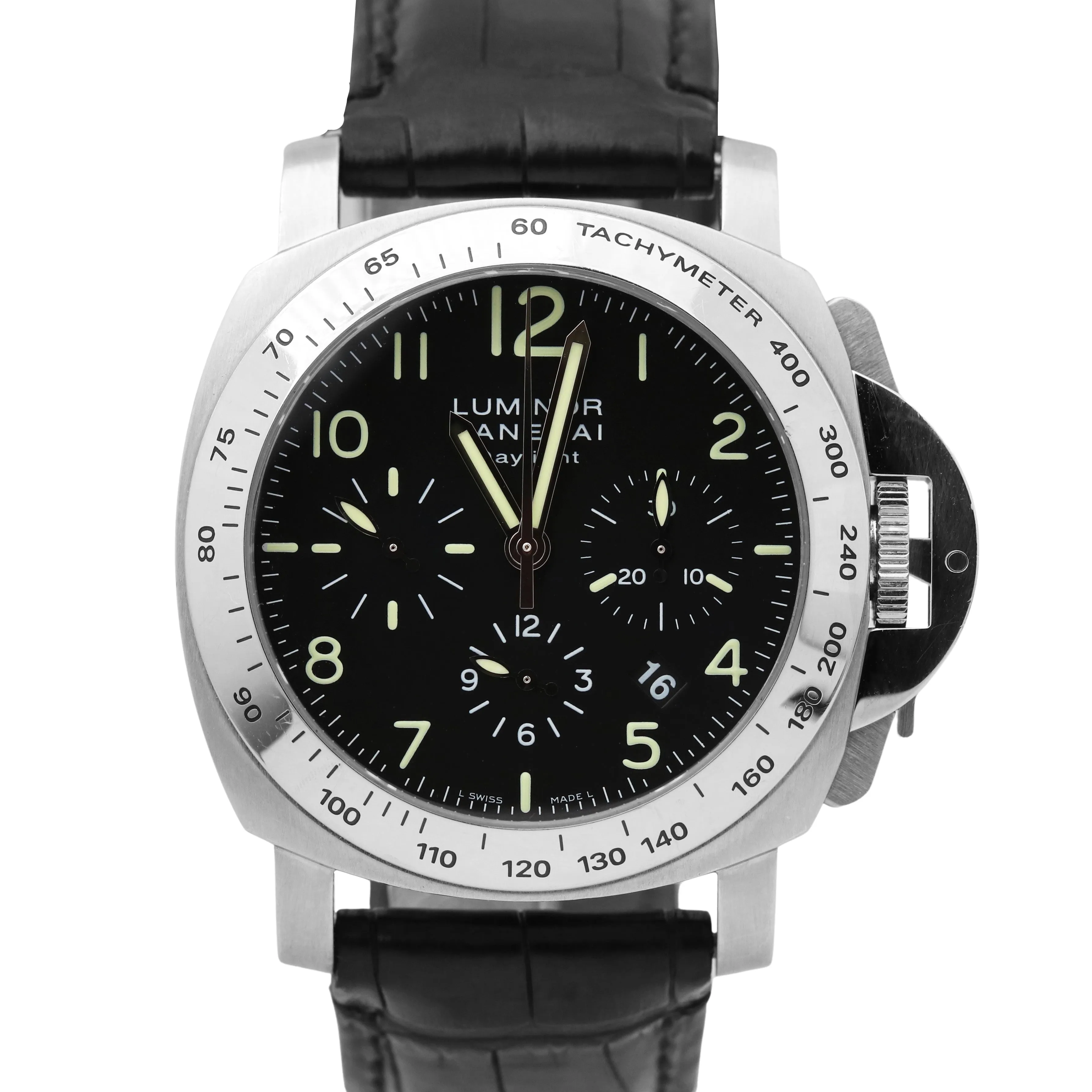 Panerai PAM 196 Luminor Daylight Chronograph Automatic Date 44mm PAM00196 B P