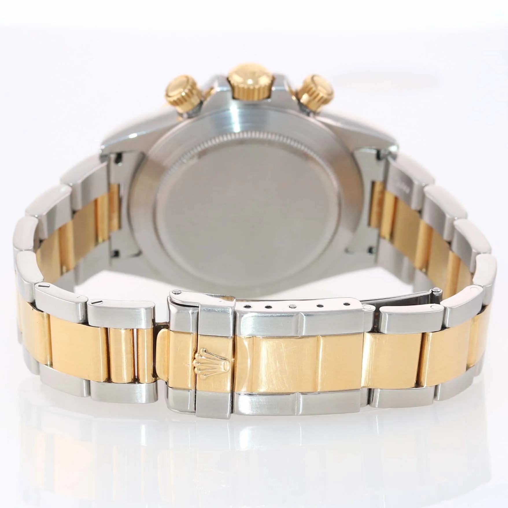 Papers Rolex Daytona Inverted 6 16523 Zenith White Dial 18k Gold Watch Box