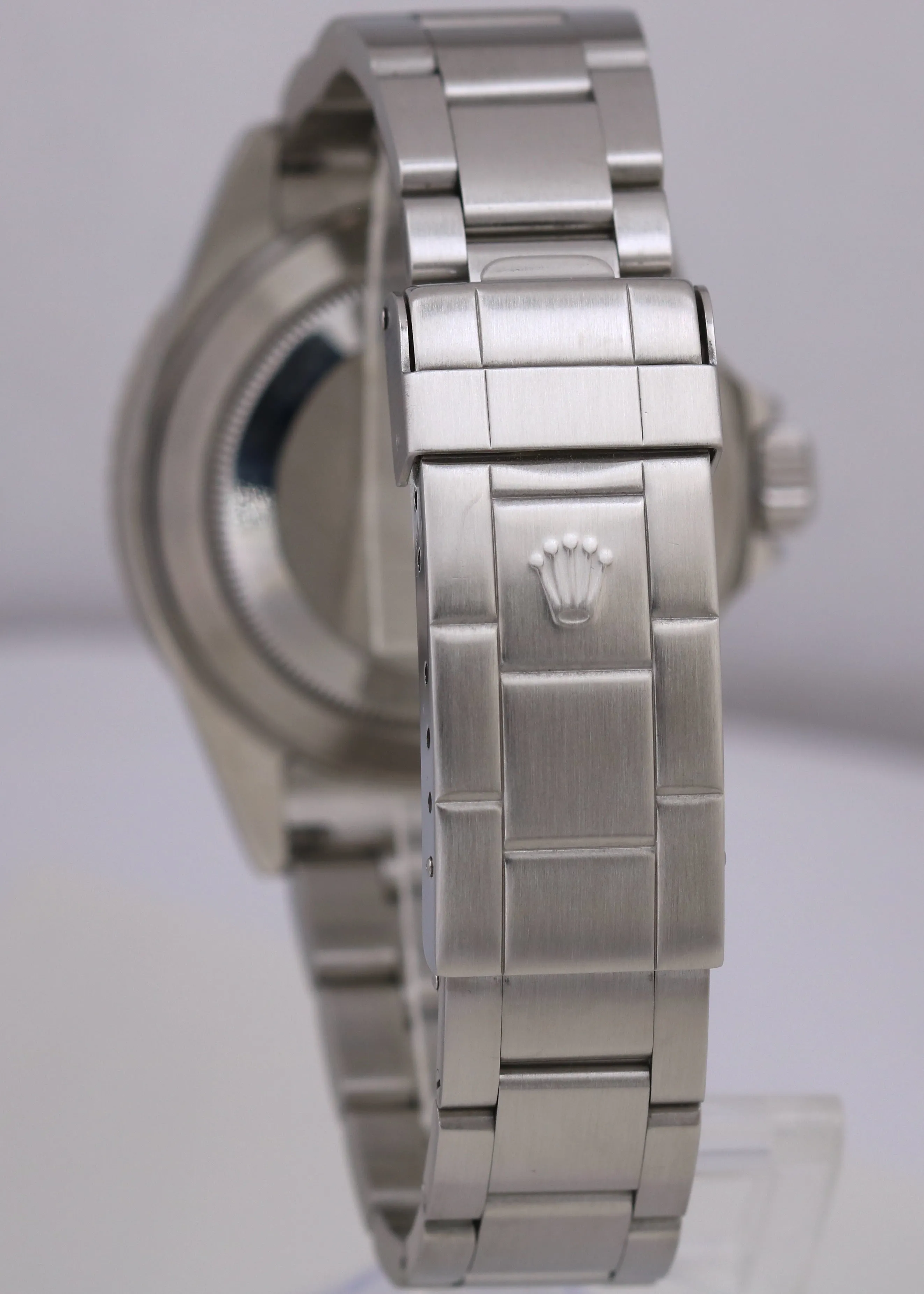 PAPERS Rolex Submariner Date Stainless Steel Black NO-HOLES 40mm 16610 Watch BOX