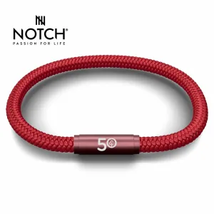 parkrun x NOTCH 50 milestone Sports Cord Bracelet
