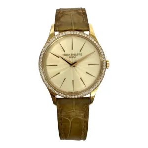 Patek Philippe Calatrava 4897R-010 Champagne Dial Jul 2015