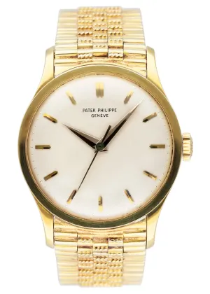 Patek Philippe Calatrava 570J 18K Yellow Gold Mens Watch