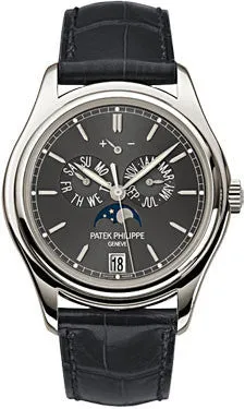 Patek Philippe - Complications Annual Calendar - Platinum - Leather - 39mm