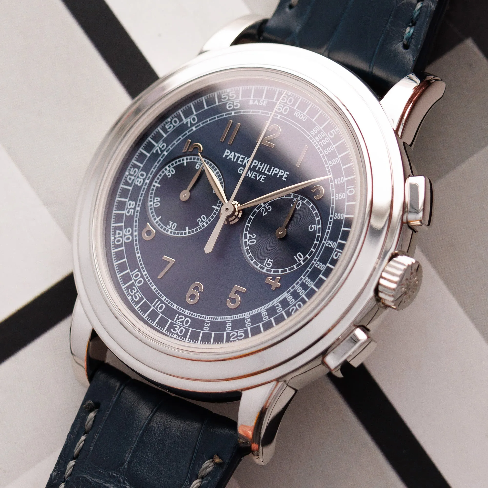 Patek Philippe Platinum Chronograph Watch Ref. 5070P