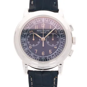 Patek Philippe Platinum Chronograph Watch Ref. 5070P