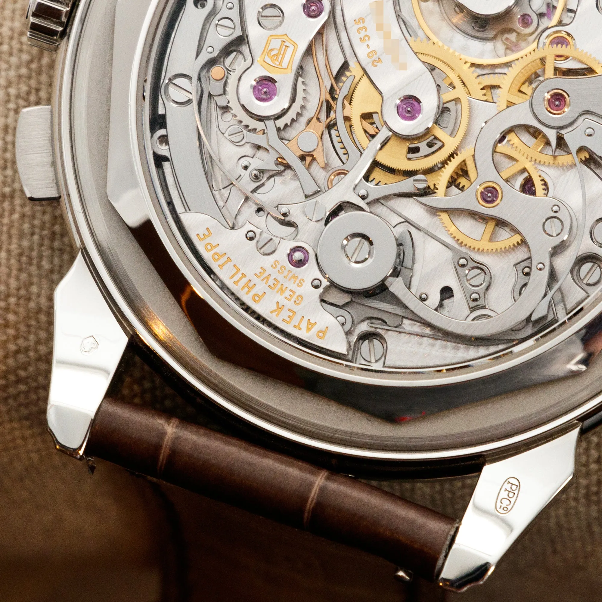 Patek Philippe Platinum Perpetual Calendar Chrono Watch Ref. 5270