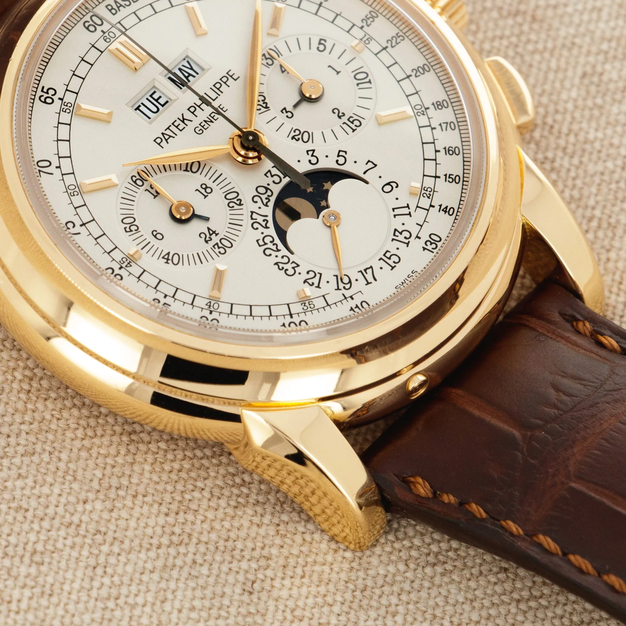 Patek Philippe Rose Gold Perpetual Calendar Watch Ref. 5970