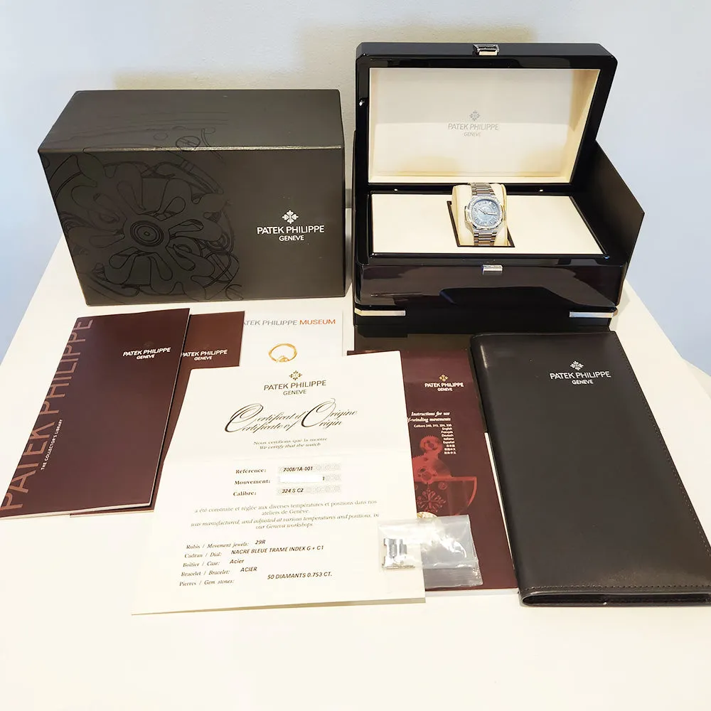 Patek Philippe Twenty~4 7008/1A-001 Mother of Pearl Dial Apr 2014
