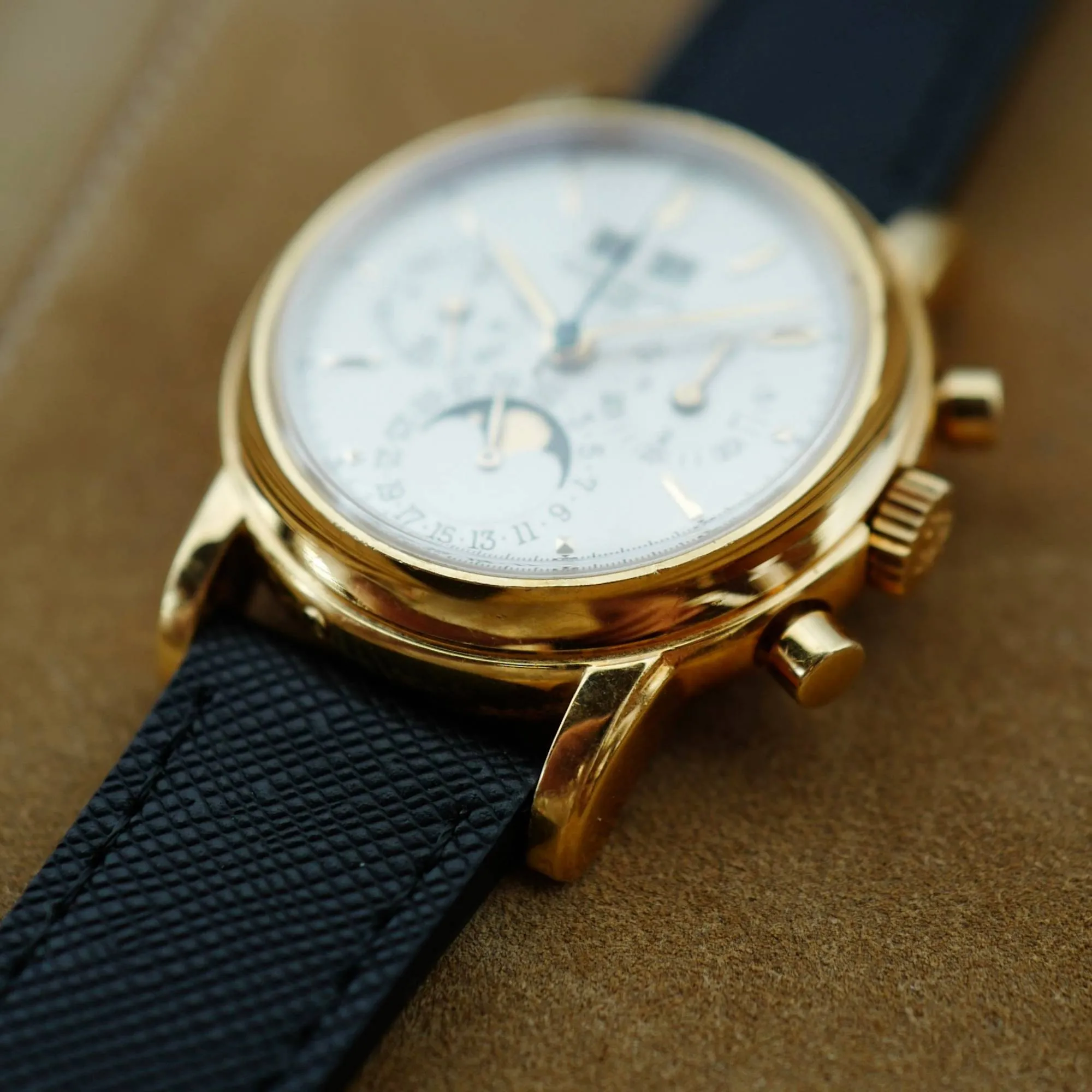 Patek Philippe Yellow Gold Chronograph Ref. 3970, Fourth Series
