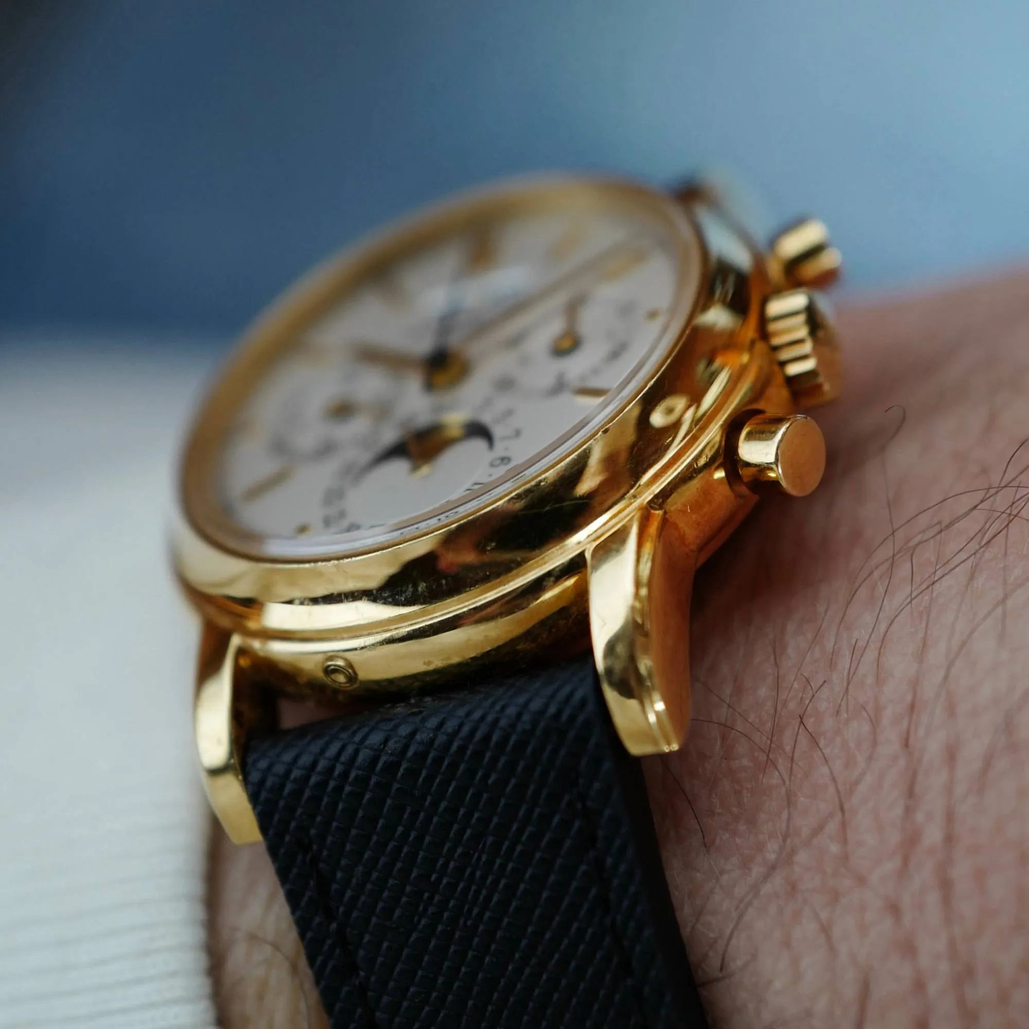 Patek Philippe Yellow Gold Chronograph Ref. 3970, Fourth Series