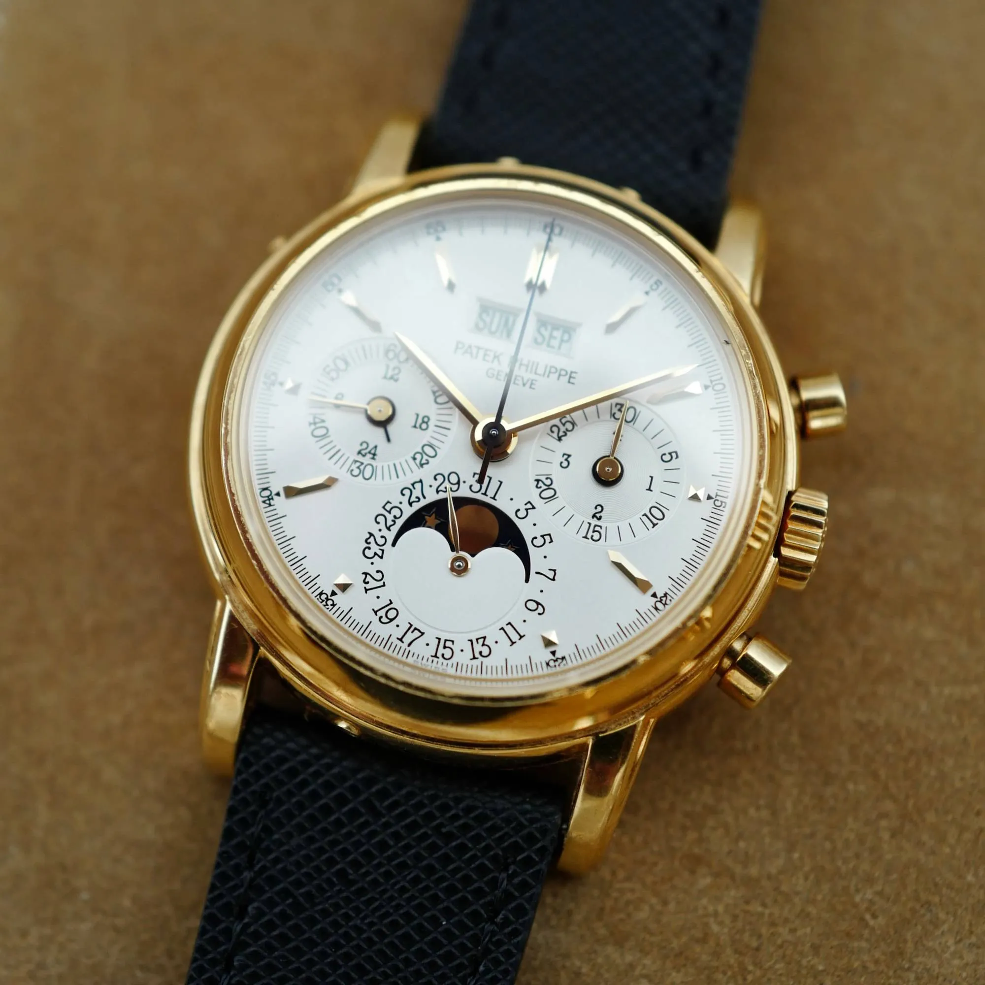 Patek Philippe Yellow Gold Chronograph Ref. 3970, Fourth Series