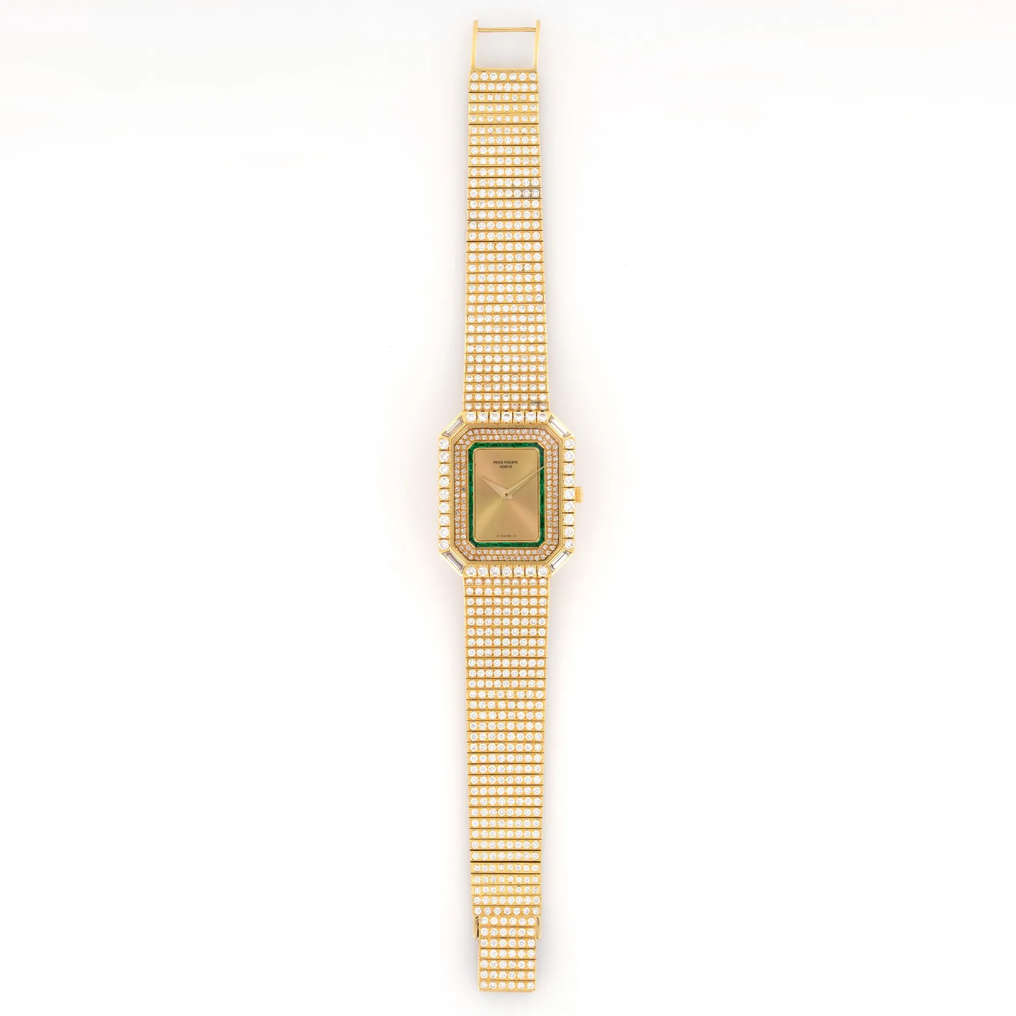 Patek Philippe Yellow Gold Diamond & Emerald Watch