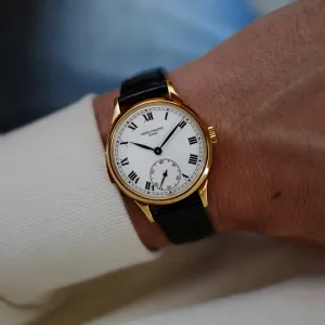 Patek Philippe Yellow Gold Minute Repeater Enamel Watch Ref. 3979 (New Arrival)