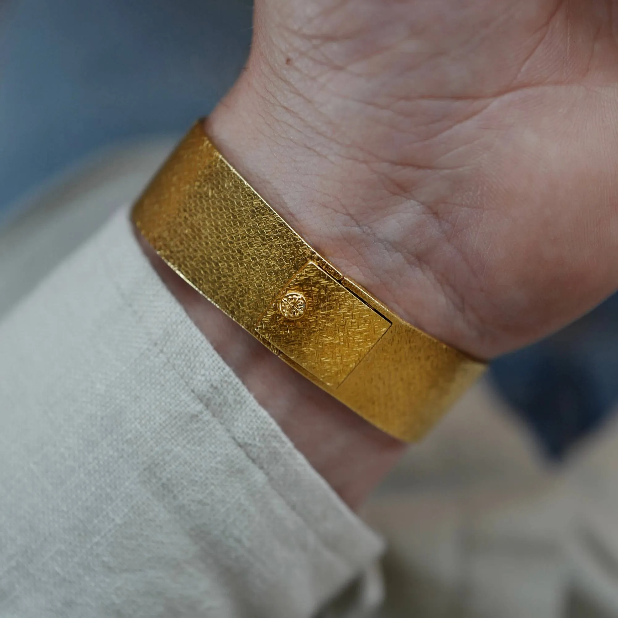 Patek Philippe Yellow Gold Perpetual Calendar Ref. 3448 on a Bracelet (Private Sale)