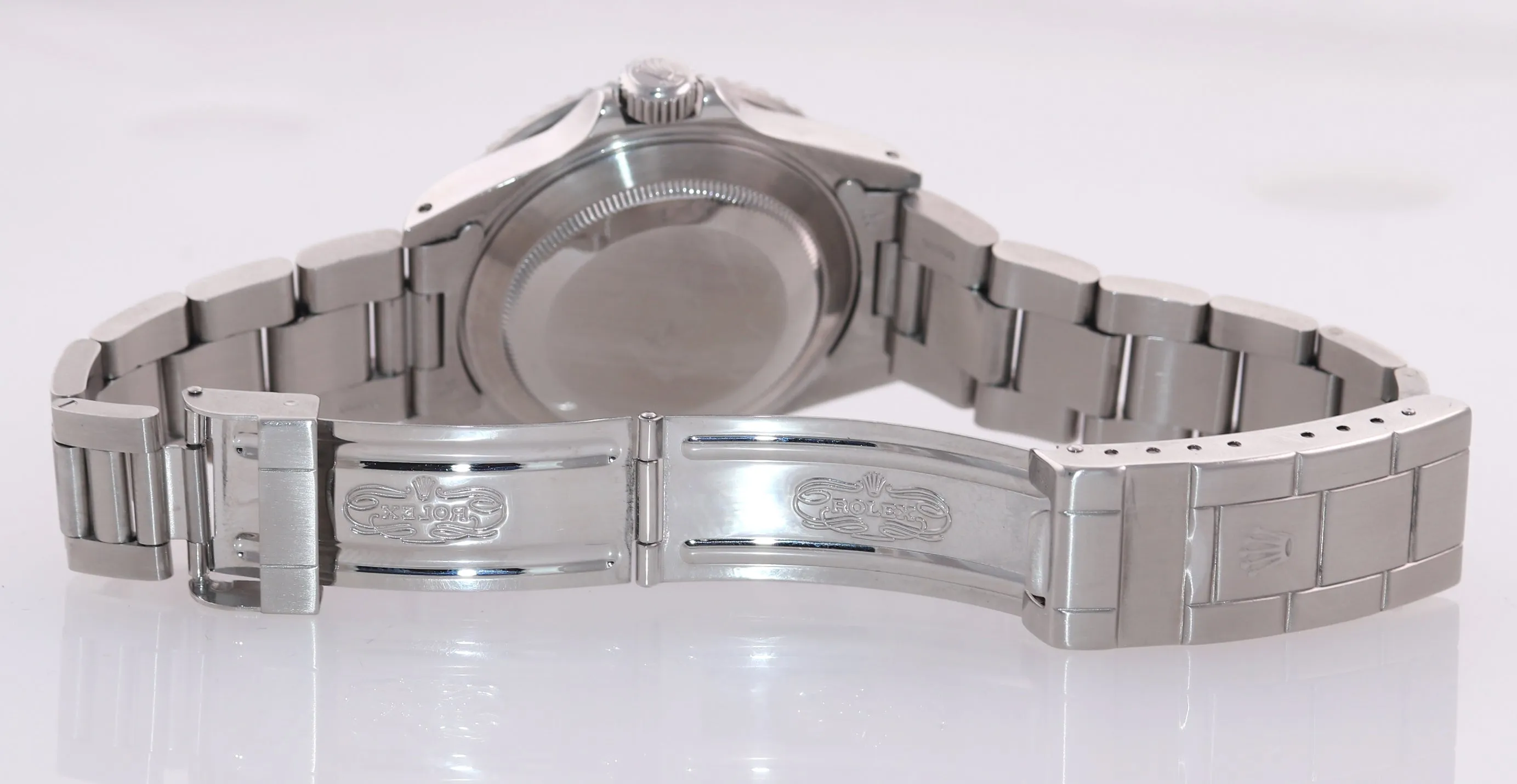 PATINA TRITIUM Rolex Submariner Date 16610 Steel Black 40mm Dive Watch Box