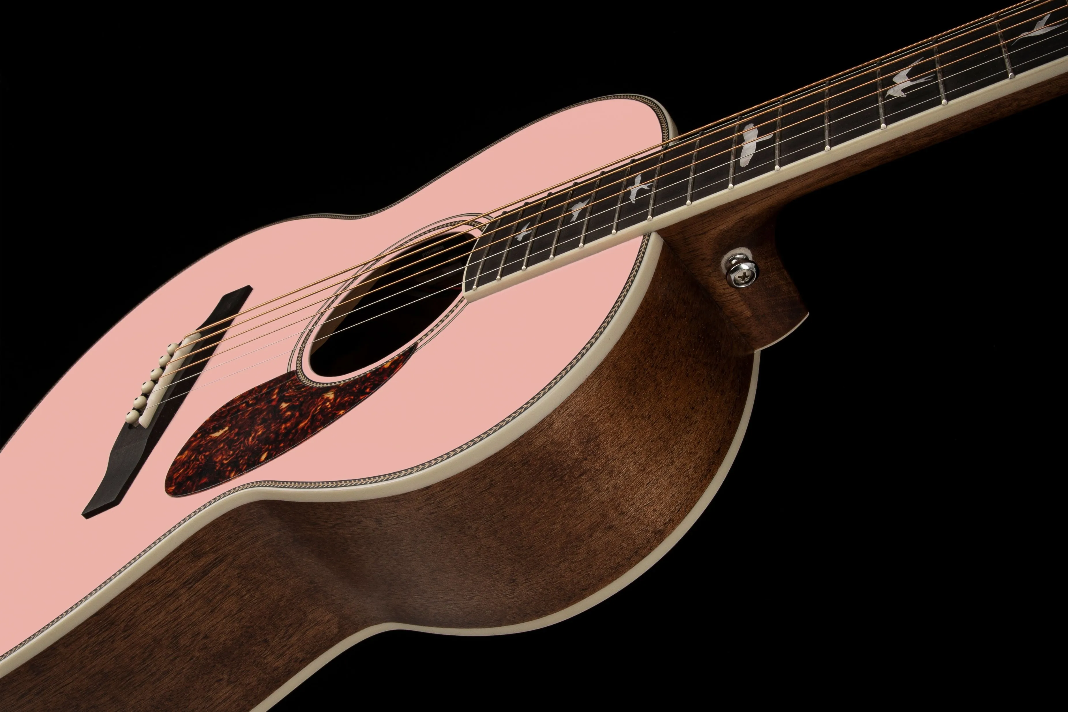 Paul Reed Smith PRS SE PPE20SA Parlor w/ Fishman SonoTone LIMITED EDITION LOTUS PINK