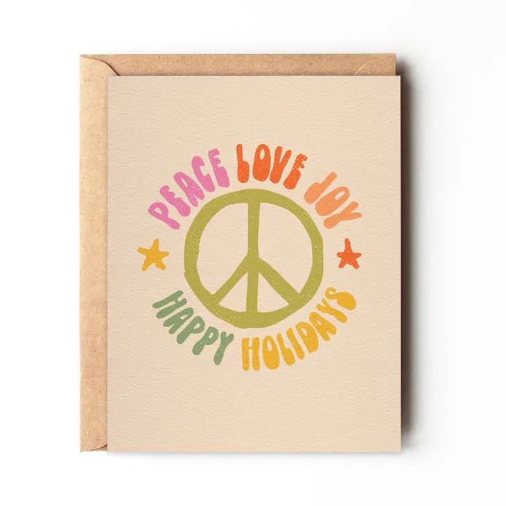 Peace Love Joy 70's Style | Daydream Prints