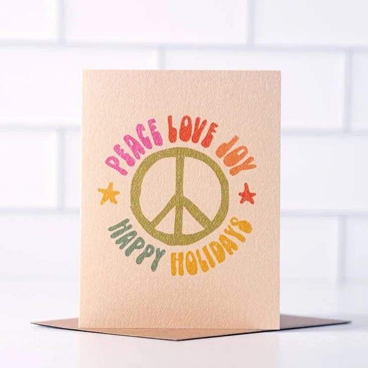 Peace Love Joy 70's Style | Daydream Prints