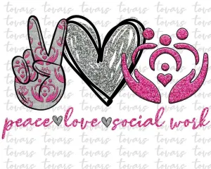 Peace love Social work TRANSFER