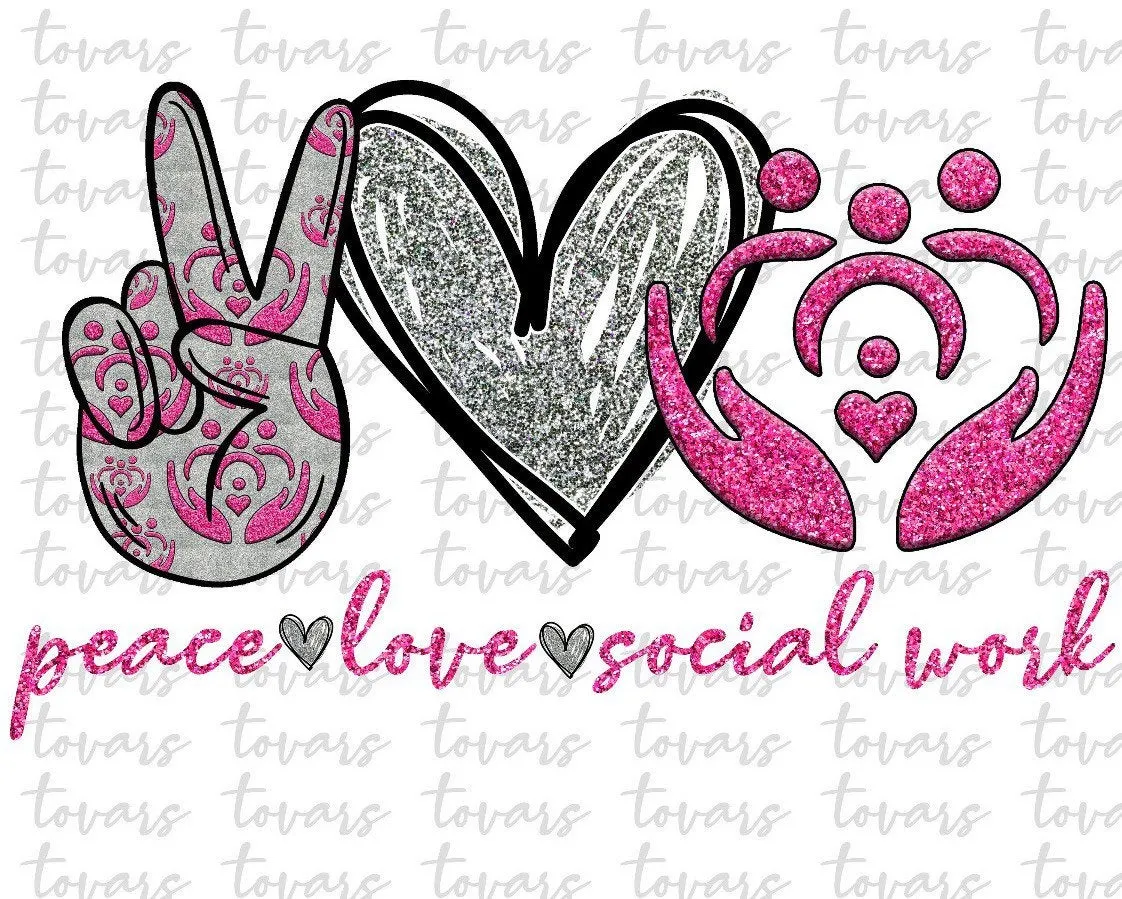 Peace love Social work TRANSFER