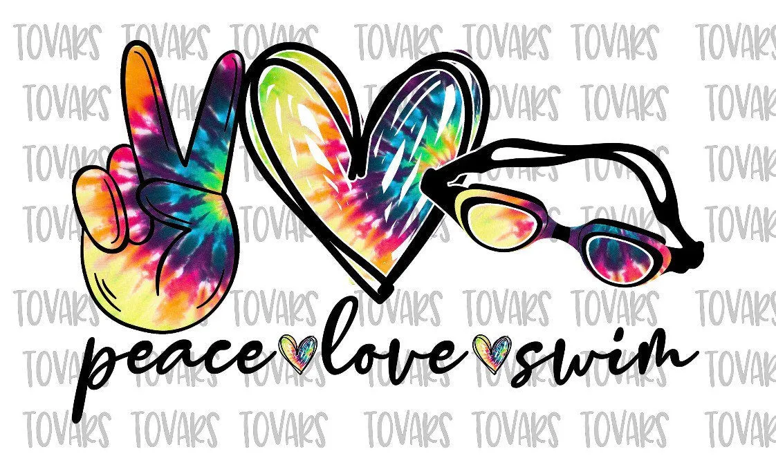Peace Love Swim TRANSFER