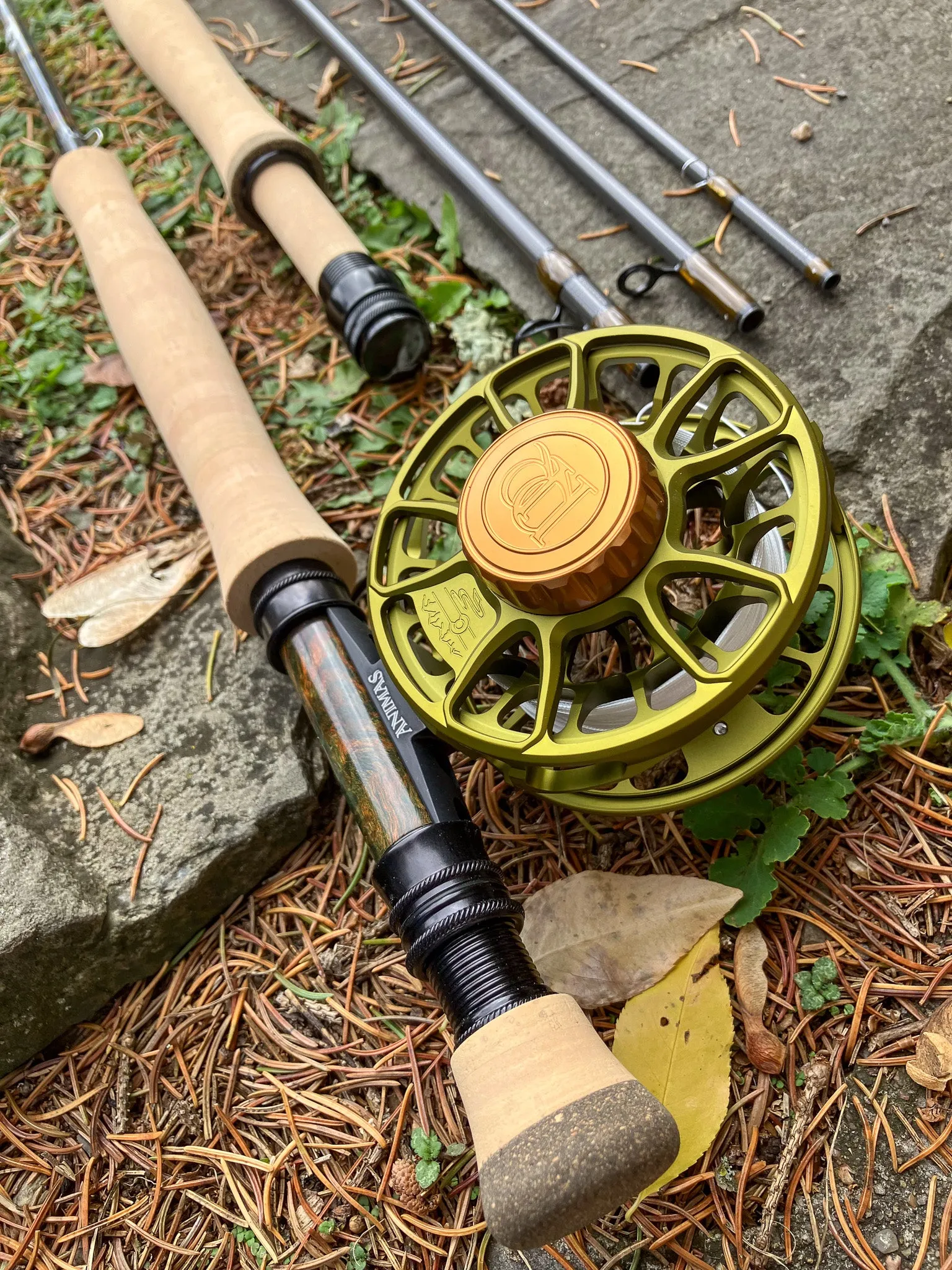 Peacemaker 10'6" 4 wt. 4 pc. & 8'0" 3-4 wt. 3 pc. 2 rods in one. Choose options below.