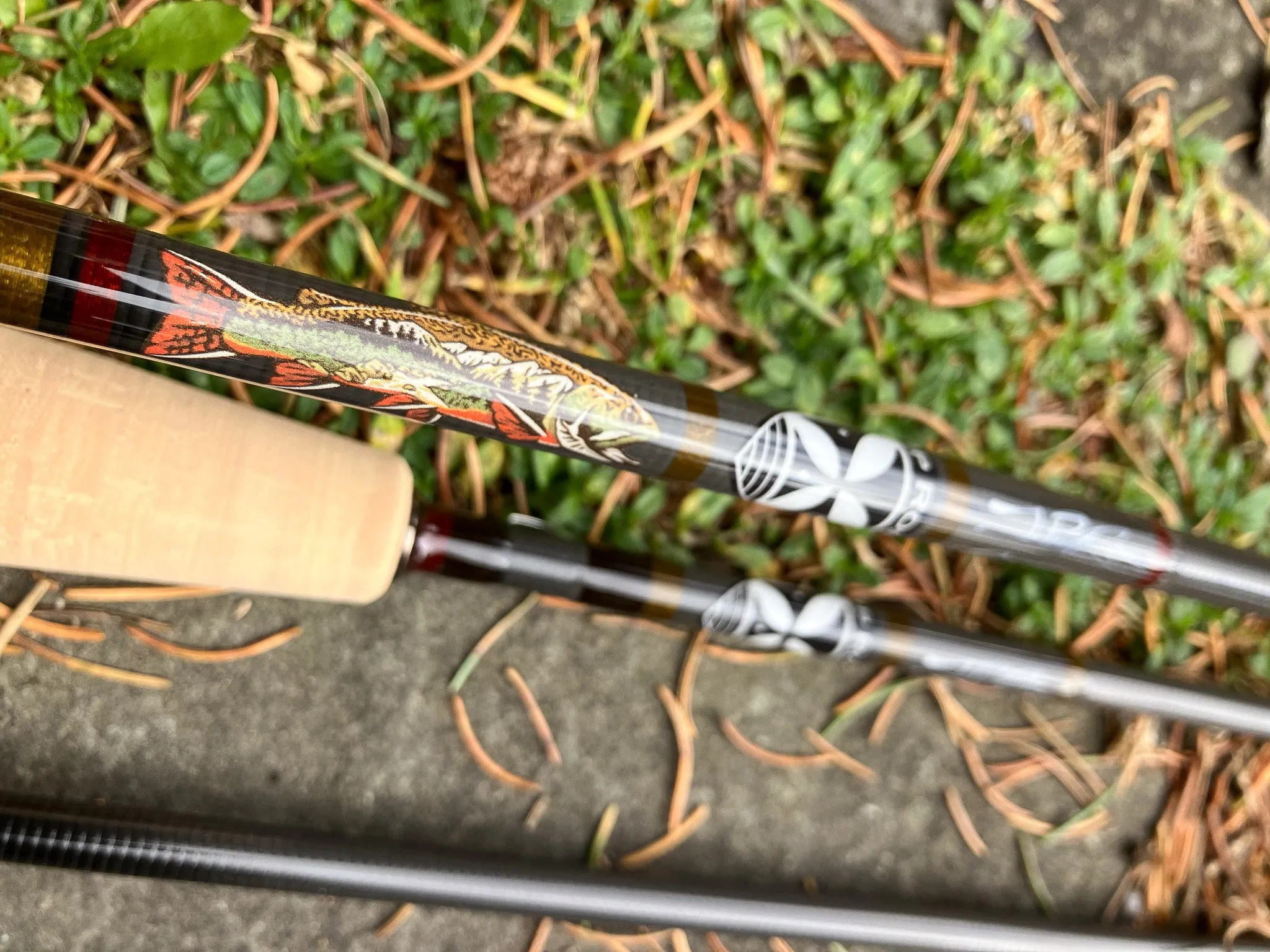 Peacemaker 10'6" 4 wt. 4 pc. & 8'0" 3-4 wt. 3 pc. 2 rods in one. Choose options below.