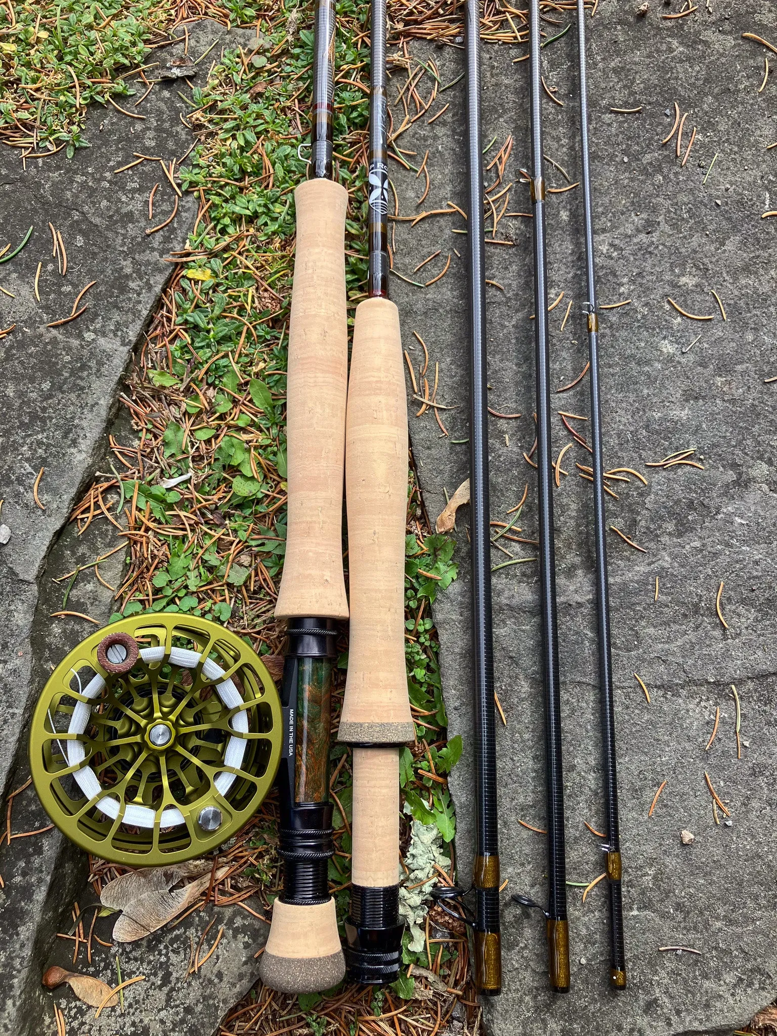 Peacemaker 10'6" 4 wt. 4 pc. & 8'0" 3-4 wt. 3 pc. 2 rods in one. Choose options below.