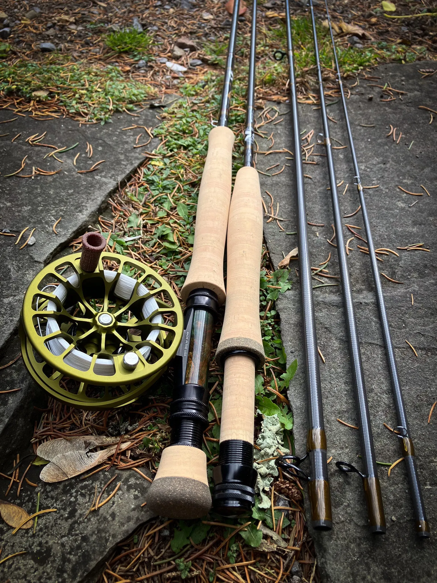 Peacemaker 10'6" 4 wt. 4 pc. & 8'0" 3-4 wt. 3 pc. 2 rods in one. Choose options below.