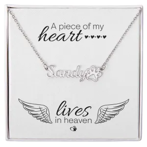 Personalised Necklace With Your Cat's Name