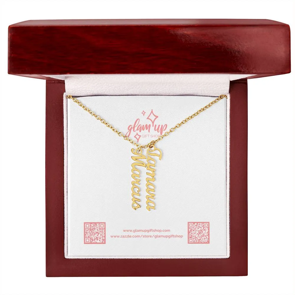 Personalized Multi Name Necklace