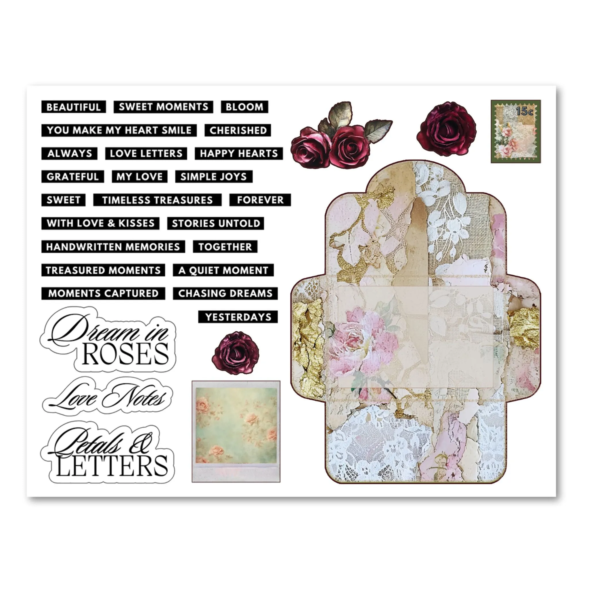 Petals & Letters Hybrid Junk Journal Collection