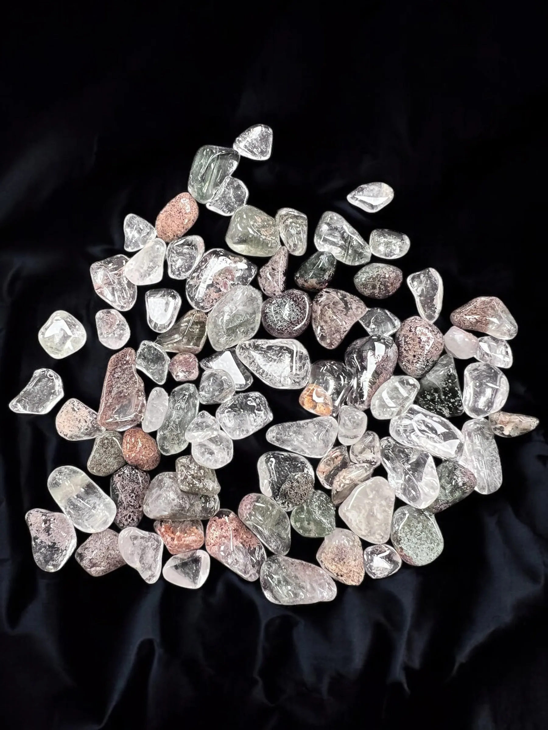 Phantom Quartz Gemstone Chips