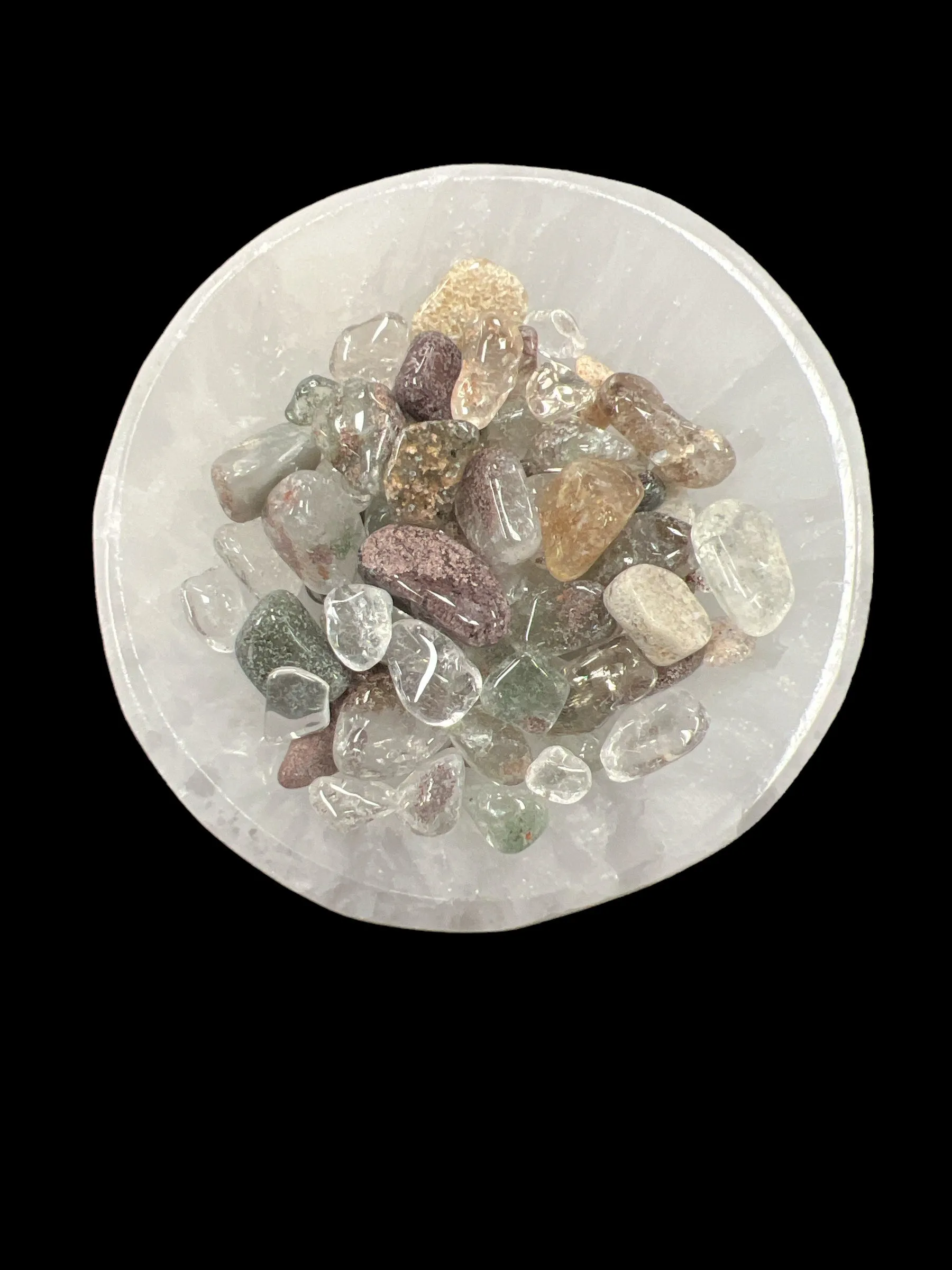 Phantom Quartz Gemstone Chips