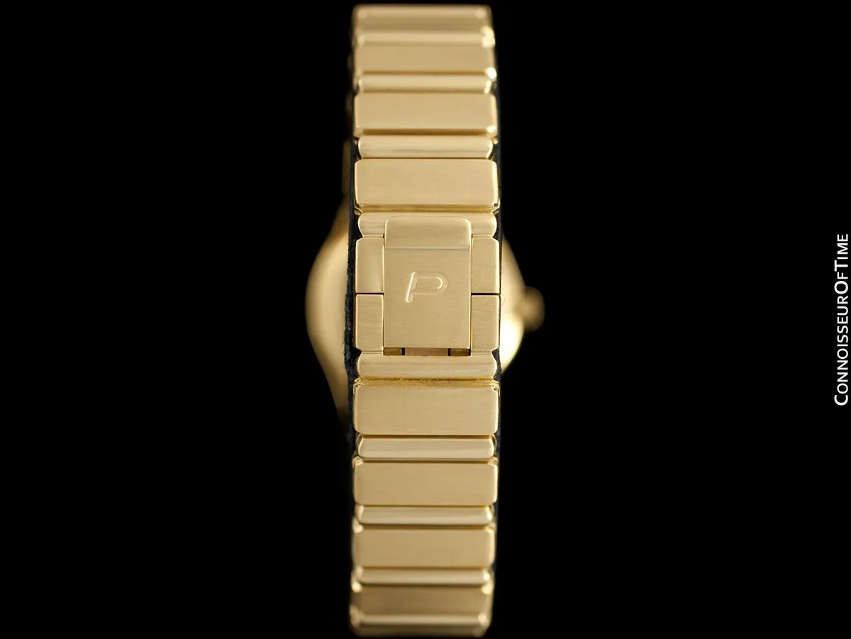 Piaget Polo Ladies Bracelet Watch - 18K Gold & Original Factory Piaget Diamonds