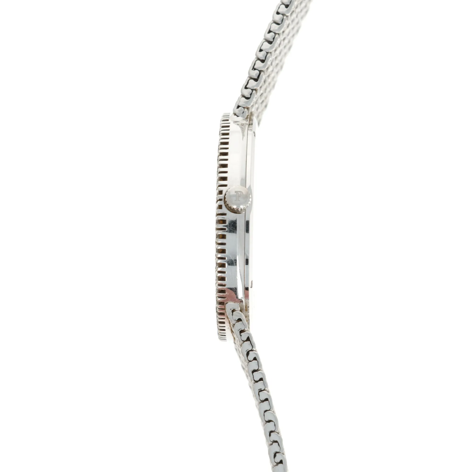 Piaget White Gold Diamond Watch, 1980s