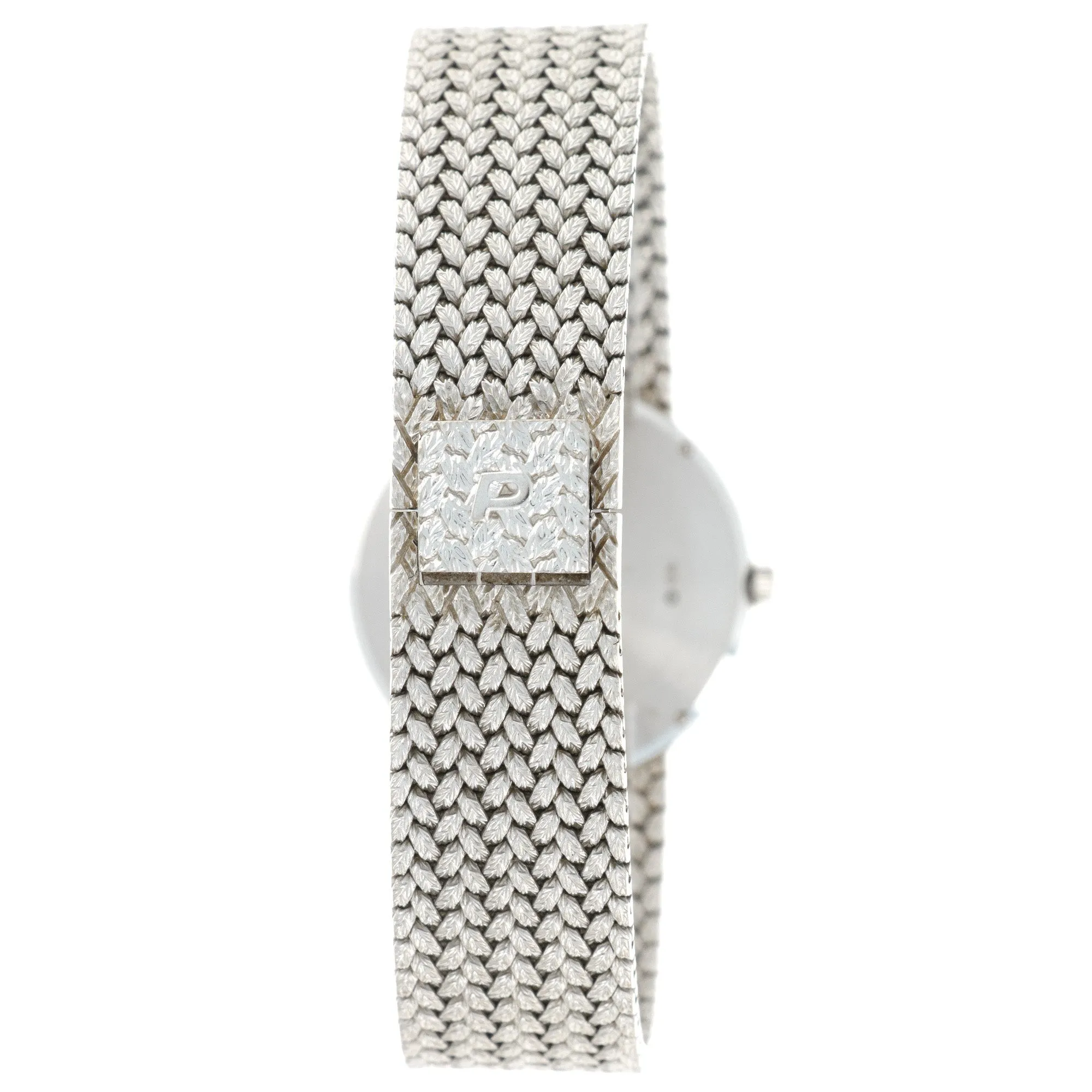 Piaget White Gold Diamond Watch, 1980s