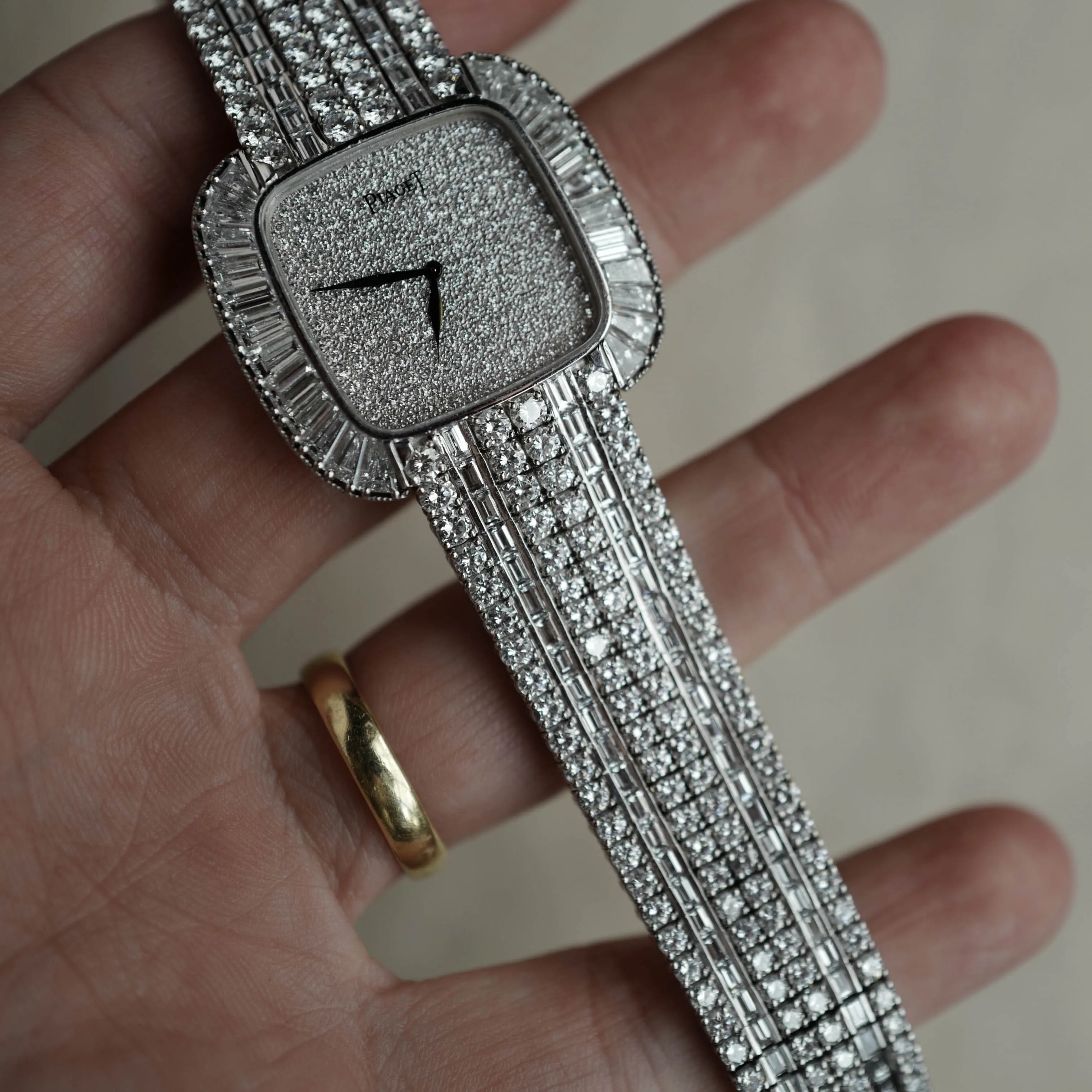 Piaget White Gold Diamond Watch Ref. 77280